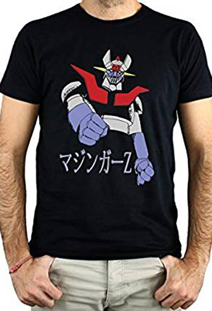camiseta de dibujo animado mazinger