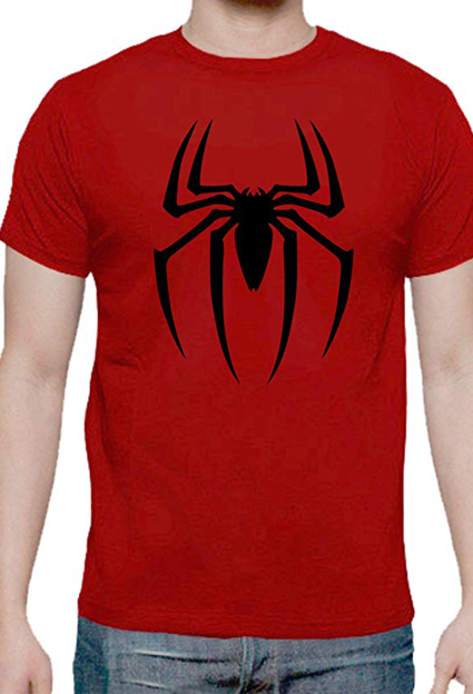 camiseta de superheroes spiderman