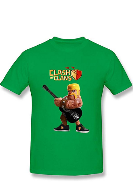 camiseta infantil de juegos clash ofclans