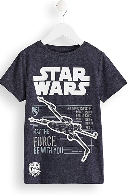camiseta serie infantil star wars