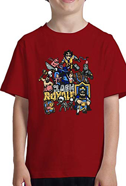 camisetas infantiles de juegos clas royale