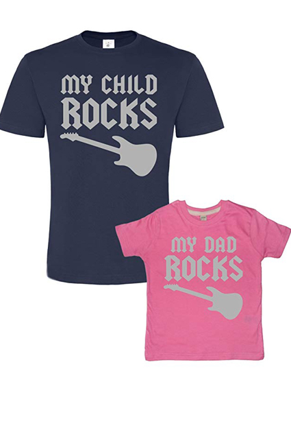 camisetas infantiles de musica rock