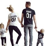 camisetas para padres y familias