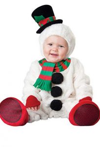 muñeco de nieve niño infantil disfraz navidad
