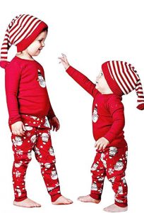 ropa infantil para navidades pijama hermano niños