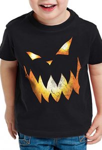 camisetas infantiles de halloween para Niños T-Shirt de sonrisa diabólica