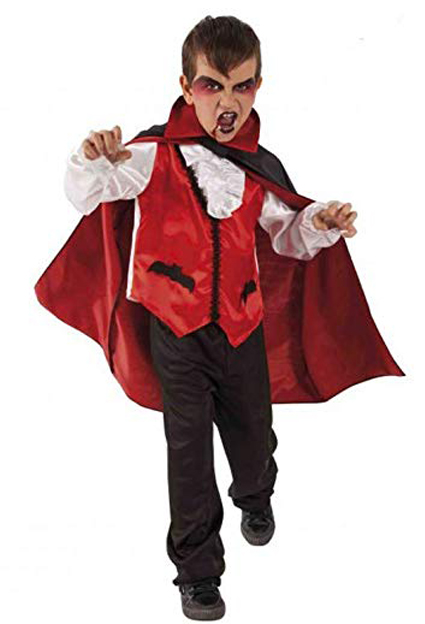 traje infantil de carnaval vampiros dracula