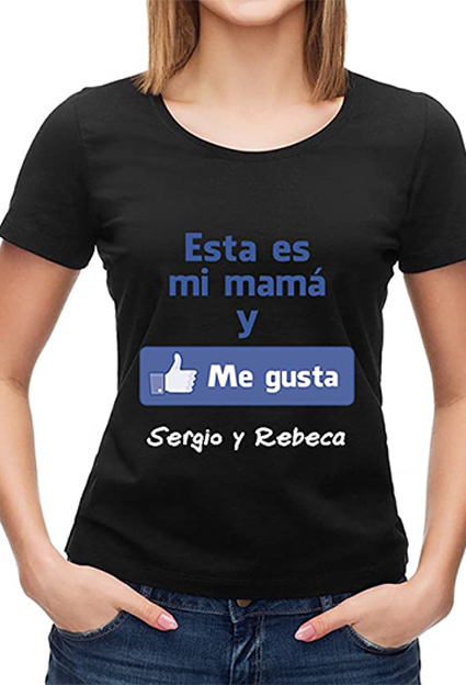 camiseta madre personalizada
