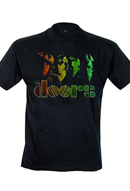 Camiseta de rock  the doors grupos
