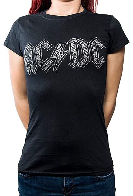 camisetas metal ACDC CHICa