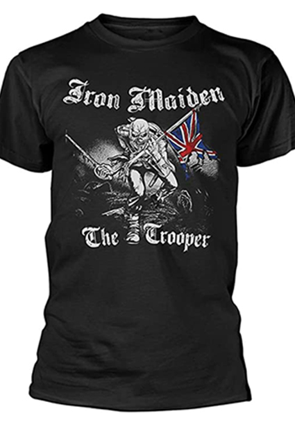 camisetas metal iron maiden
