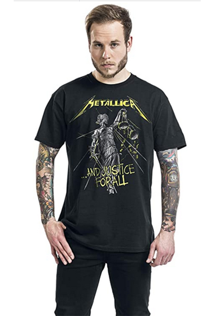 camisetas metal metallica