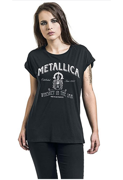 camisetas metal metallica babyS