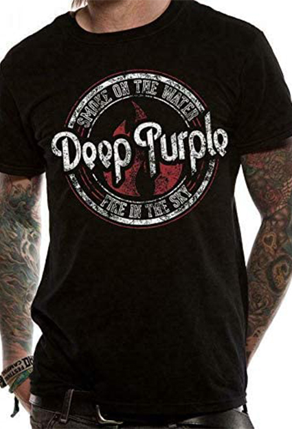 camisetas rock deep purple