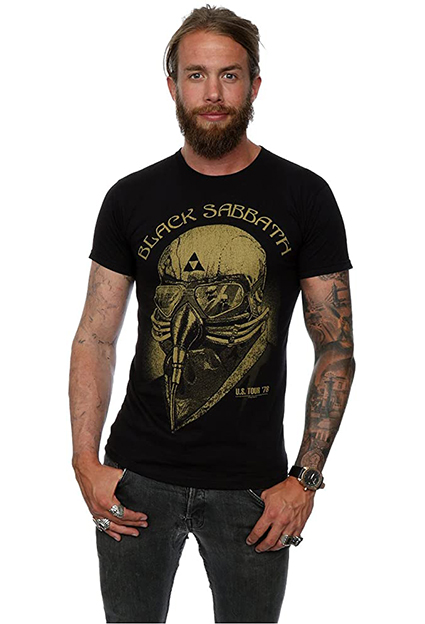 camisetas metal black sabbath