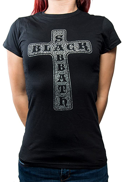 camisetas metal sabbath chica