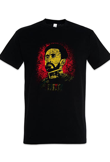 Camisetas de  Reggae rastafari king