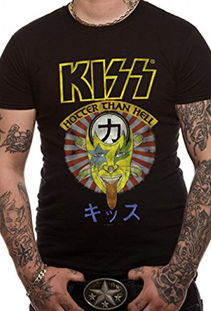 camisetas metal kiss