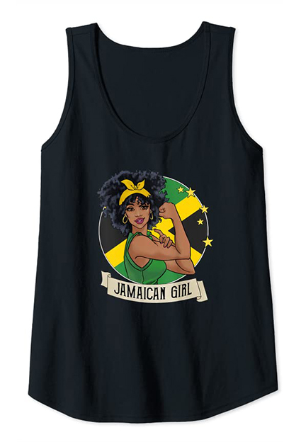 Camisetas de  Reggae jamaican girl