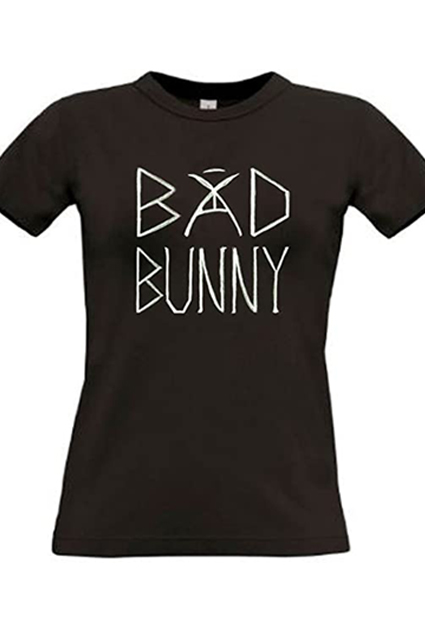 camisetas de salsa bad bunny chica