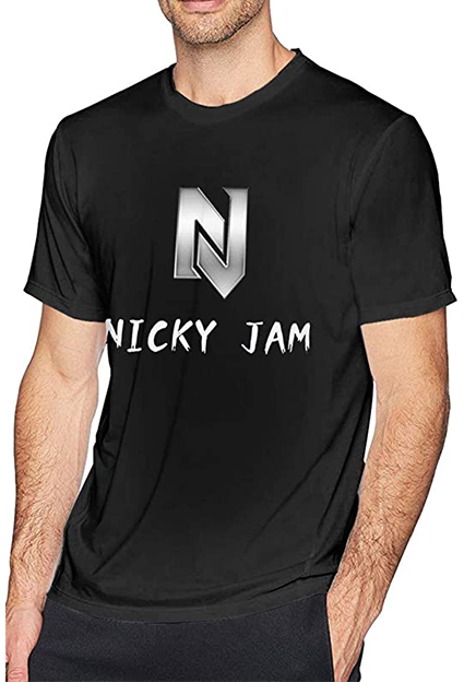 camisetas de salsa nicky jam chico