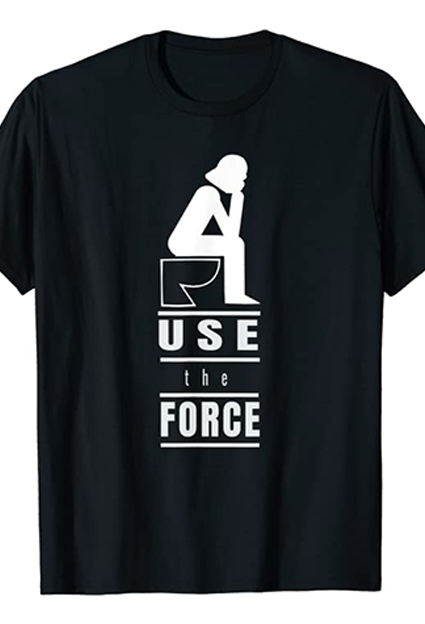 camisetas de peliculas y series Star wars force copia