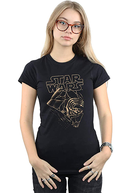 camisetas de peliculas y series Star wars mujer copia