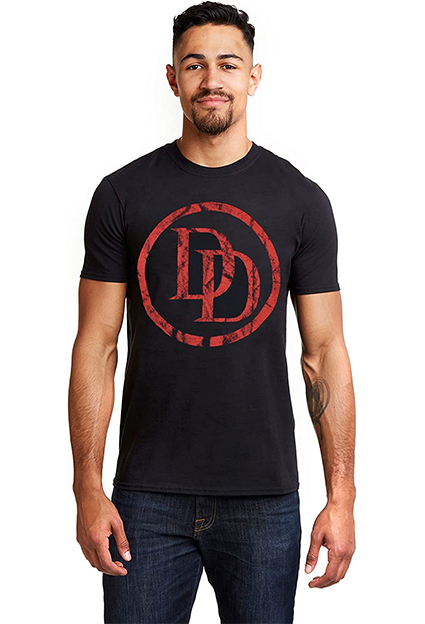 camisetas de peliculas y series vengadores daredevil logo