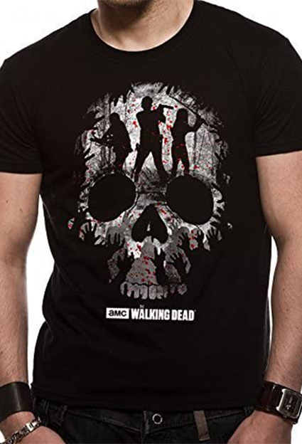 camisetas de peliculas y series walking dead serie