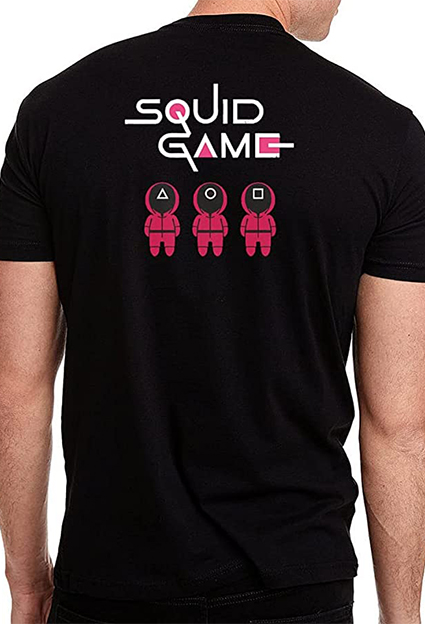 camisetas de series juego del calamar