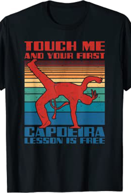 camiseta capoeira lesson