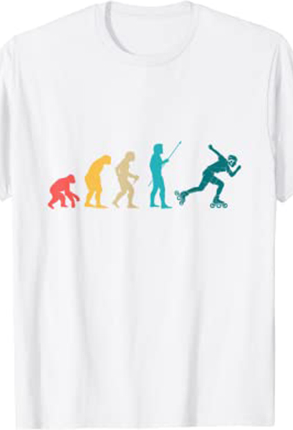 camisetas de patines roller evolution
