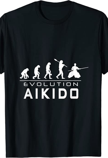 camiseta aikido evolutio