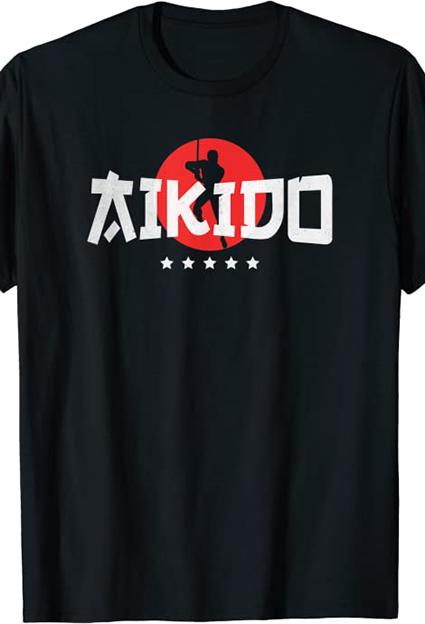 camiseta aikido logo