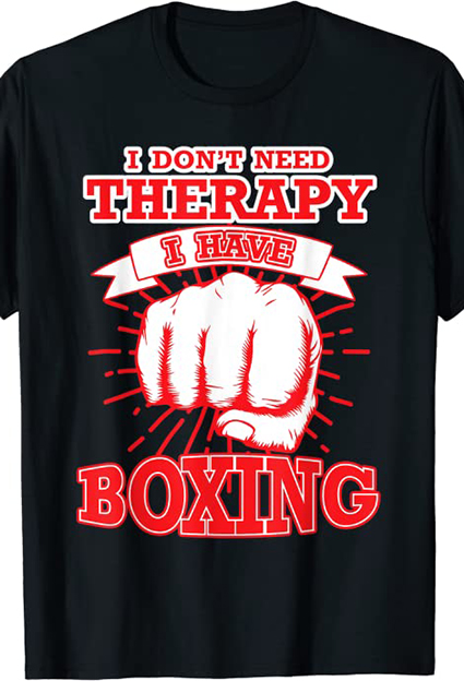 camiseta boxeo terapia