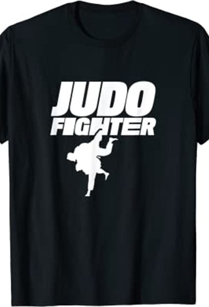 camiseta de artes marciales judo