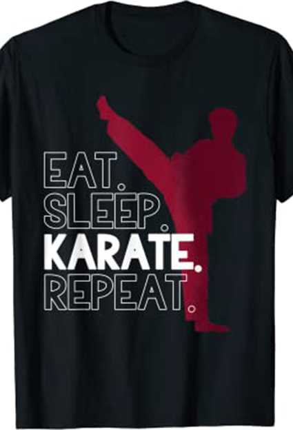 camisetas de artes marciales karate
