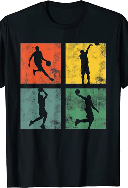 camisetas de baloncesto NBA y balonmano retro