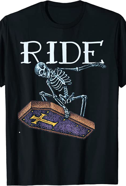 camisetas de skate snowboard ride