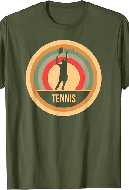 camisetas de deportes tenis retro