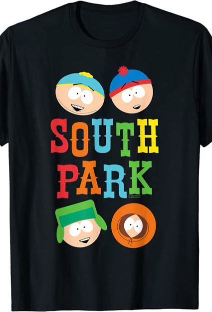 camisetas de dibujos animados south park