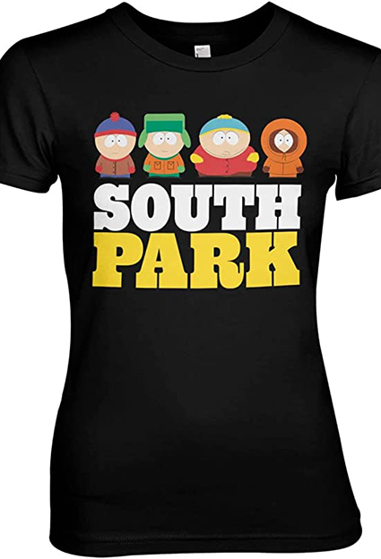 camisetas de dibujos animados south park mujer