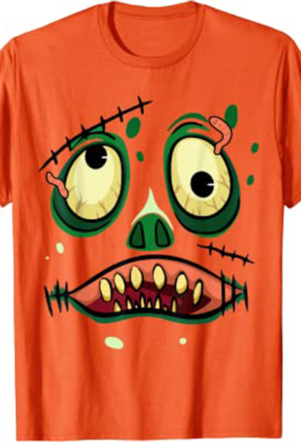 camisetas de halloween zombie loco