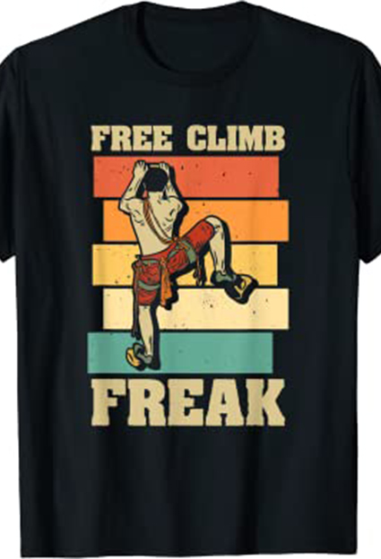 camisetas de montaña y escalada alpinismo free