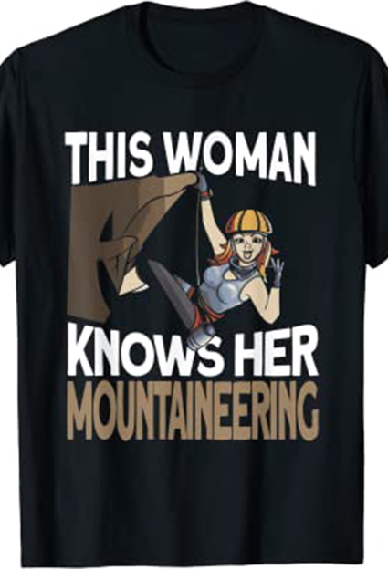 camisetas de montanismo y escalada alpinismo mujer