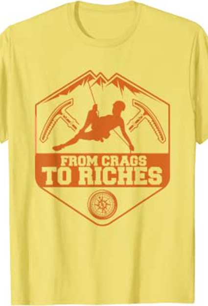 camisetas de montanismo y escalada alpinismo vacio
