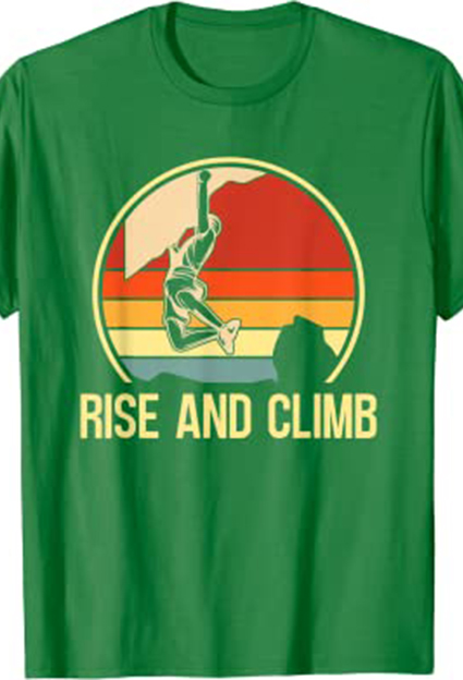 camiseta de montanismo y escalada alpinismo