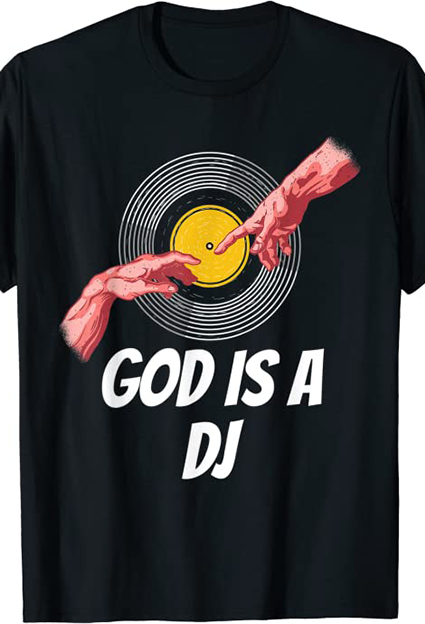 camisetas de musica electronica god
