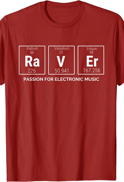 camisetas de musica electronica raver