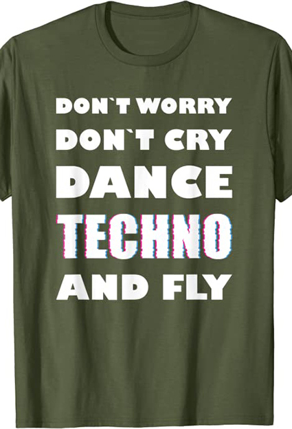 camisetas de musica electronica techno fly